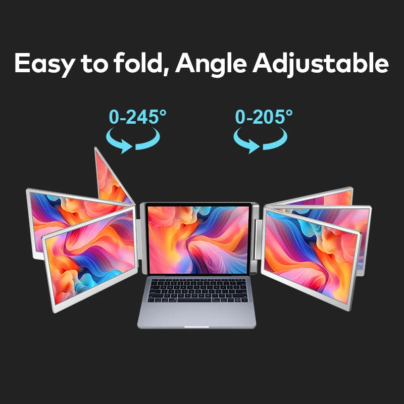 15.6 inch portable monitor screen extender 1080p lcd screen plug and play large size 2025 hot sale low price